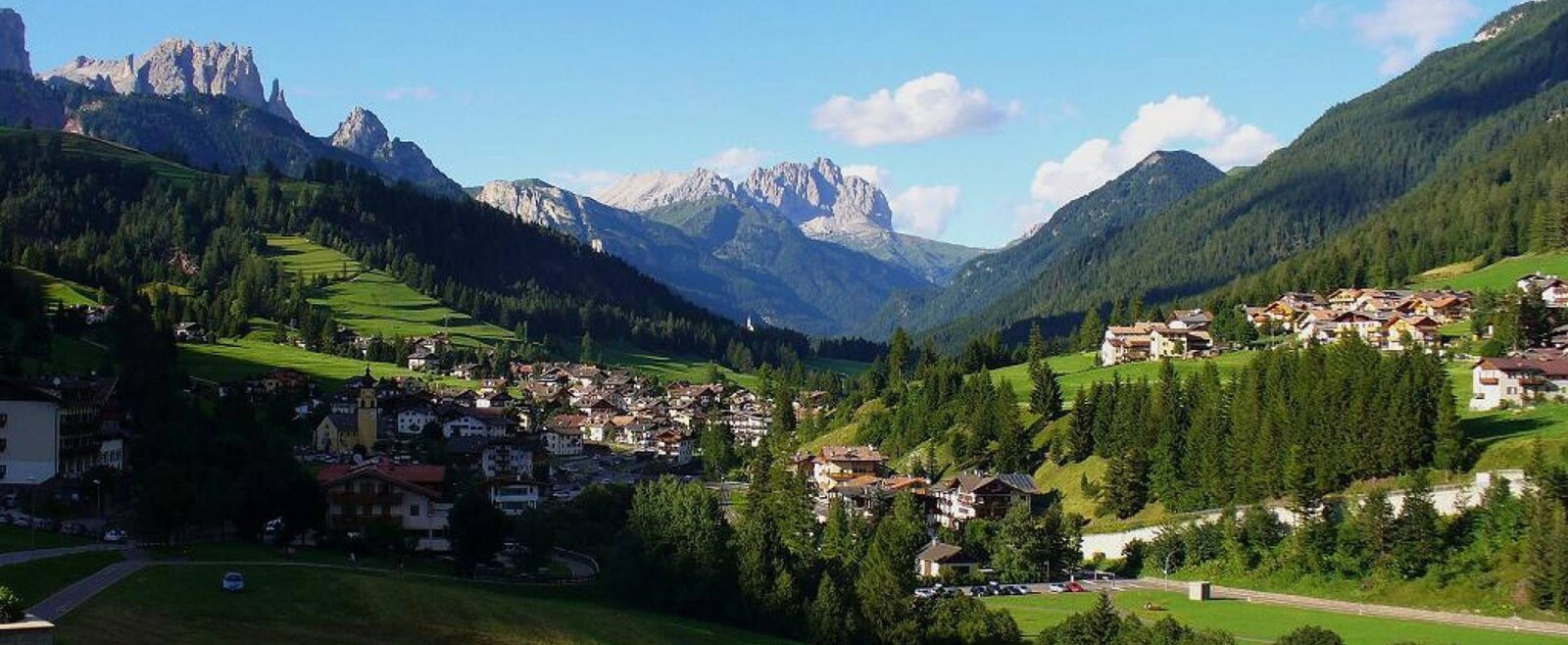 Soraga di Fassa estate - Val di Fassa Dolomiti